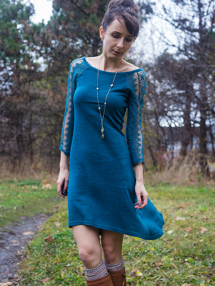 Lace-Sweater-Dress-Ruche