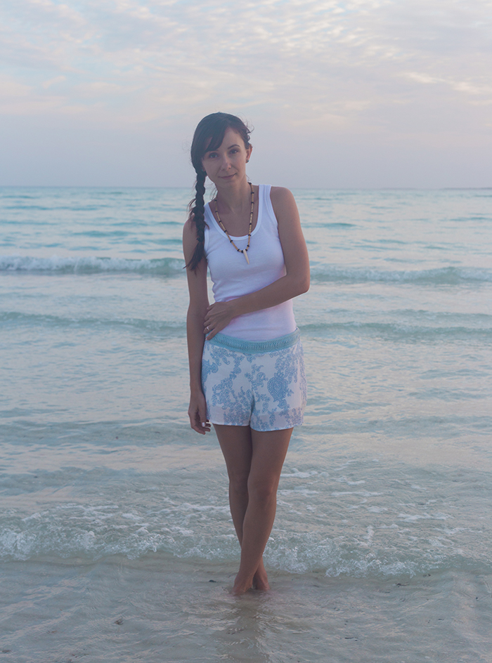 Cuba-Ruche-shorts-Beach-boho-style-2-sunrise